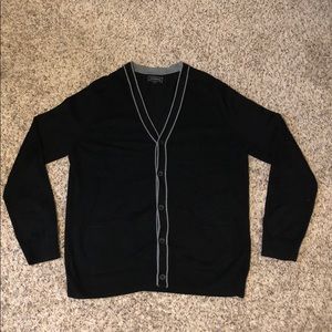 Express black cardigan